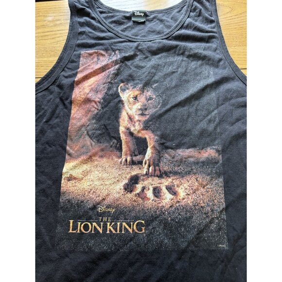 Disney The Lion King Size XXL Cotton Sleeveless Tank Top Unisex Cartoon Summer‎ - Picture 4 of 10